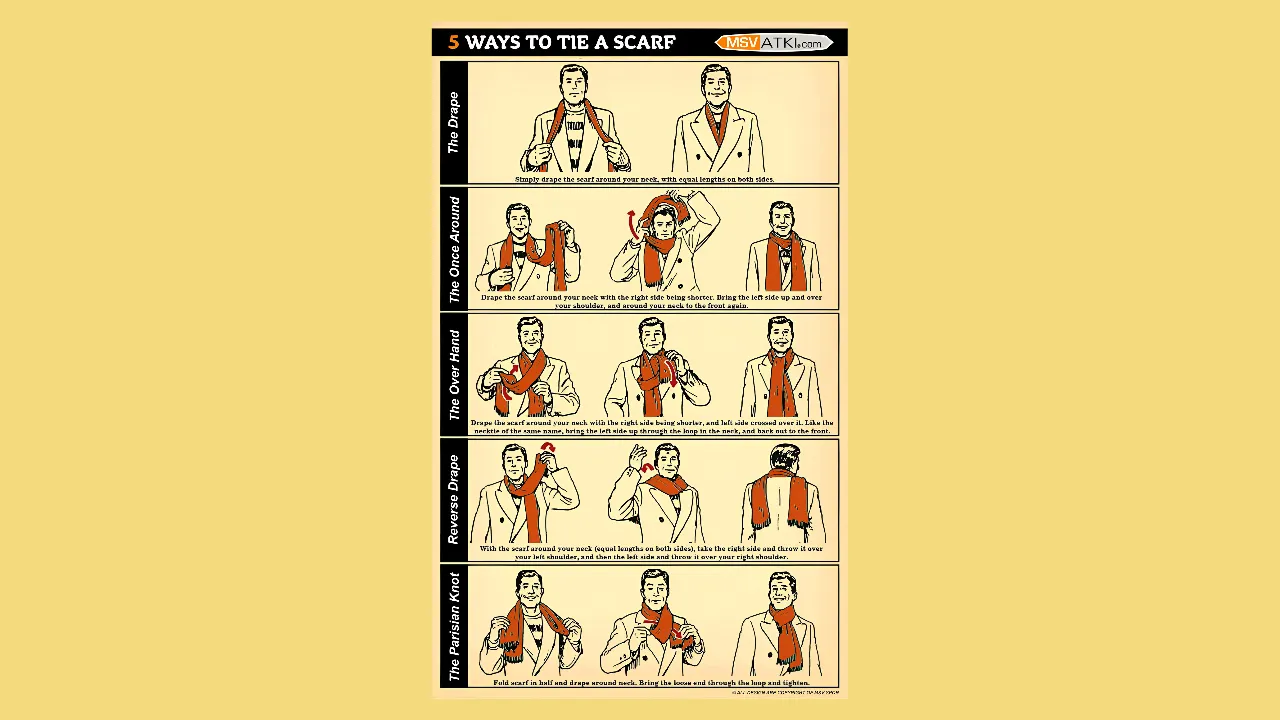How to Wear a Soccer Scarf